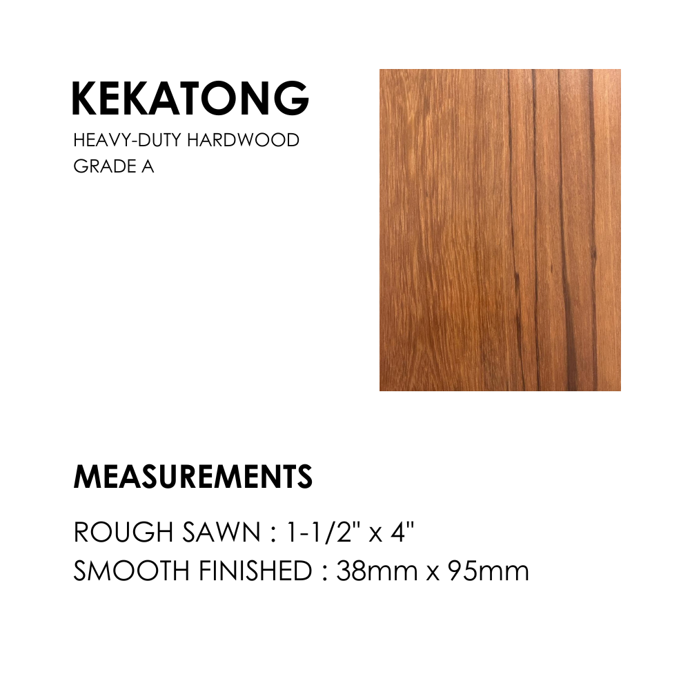 Kekatong Wood - 38mm x 95mm