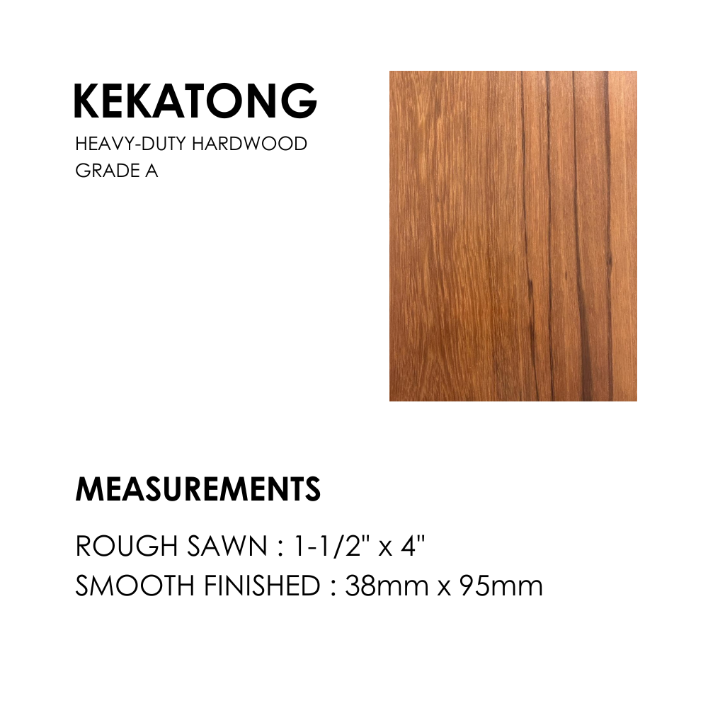 Kekatong Wood - 38mm x 95mm 