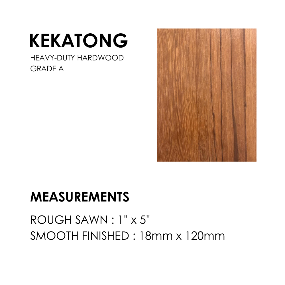 Kekatong Wood - 18mm x 120mm 