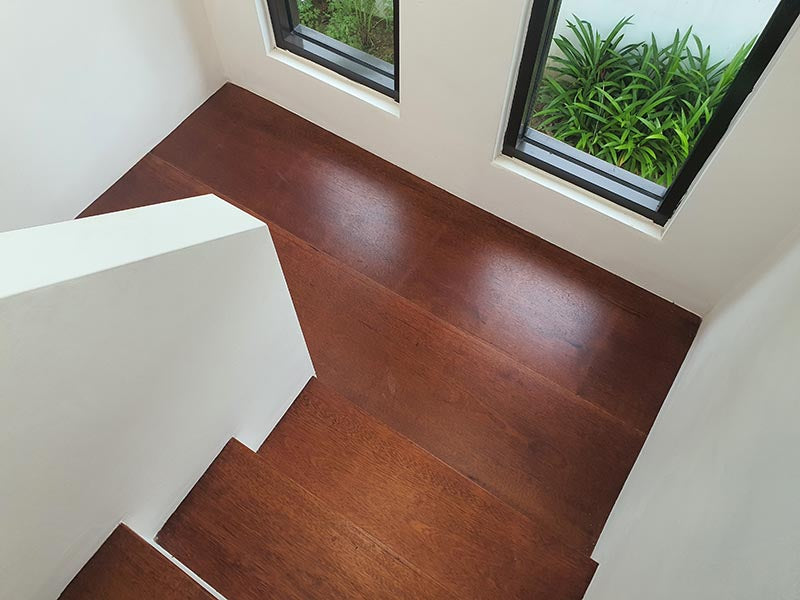 Merbau Wood - Staircase Landing 